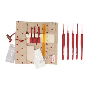 1501 Ganchillos Tulip - SET ETIMO RED