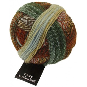 150 Zauberball CRAZY - Riverbed