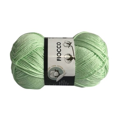 1847 Algodón FIOCCO - Verde Menta 7618