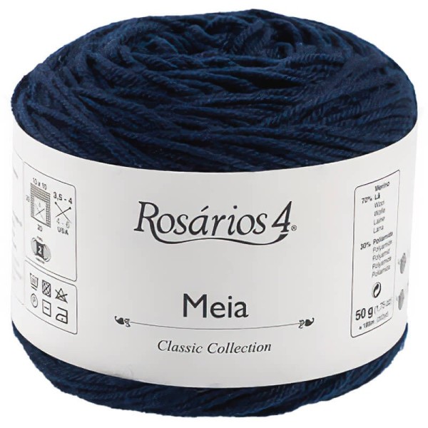 Rosarios4 - MEIA  MARINHO