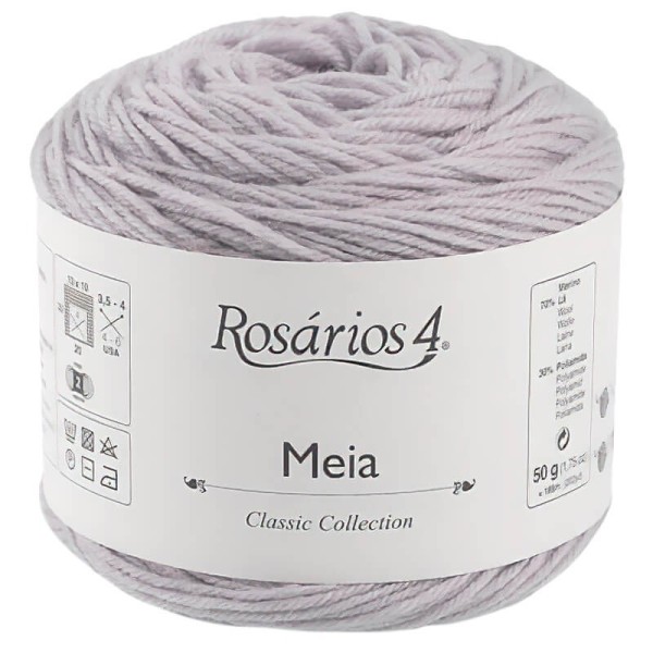 Rosarios4 - MEIA  CINZA
