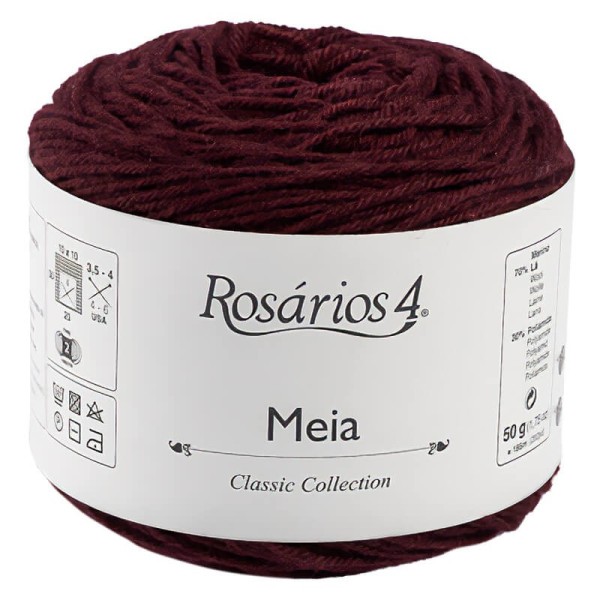 Rosarios4 - MEIA  BORDEAUX