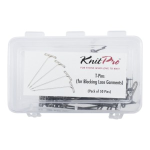 827 Knitpro T-Pins - Caja de Agujas Bloqueadoras