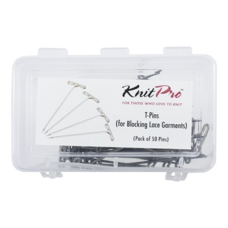 Knitpro T-Pins - Caja de Agujas Bloqueadoras