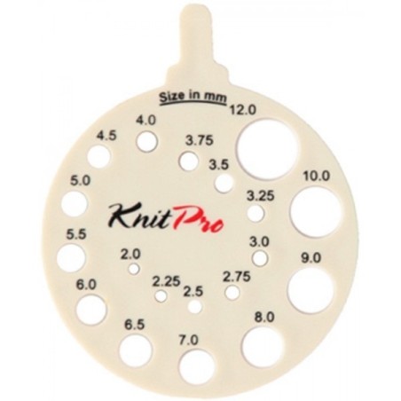 Knitpro - Medidor de Agujas